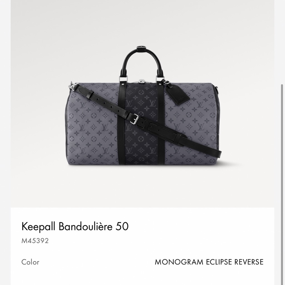 AUTHENTIC Louis Vuitton duffle ✨ (unisex)